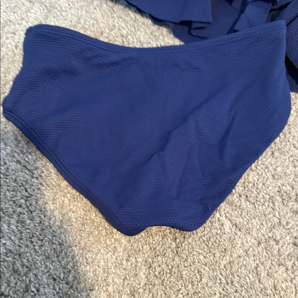 Blue Ruffled Bikini Set - Picture 5 of 5